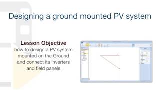 Solarius PV Tutorial  Designing a ground mounted PV system  ACCA software [upl. by Nuj]