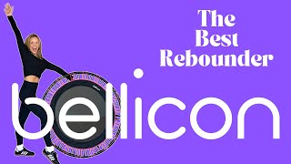 The BEST Rebounder bellicon Review  bellicon 44quot Foldable Rebounder Review  bellicon Trampoline [upl. by Atirahc456]