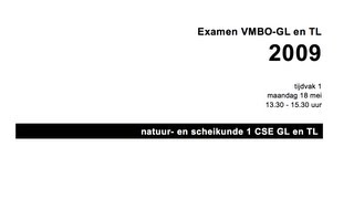 Uitleg Examen Nask1 Natuurkunde GL en TL 2009 tijdvak 1 [upl. by Oz]