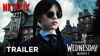 Wednesday Addams Season 2  Trailer  Netflix Series  Jenna Ortega  Teaser PROs Concept Version [upl. by Anoved]