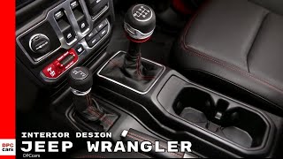 Jeep Wrangler Interior Design [upl. by Serica]