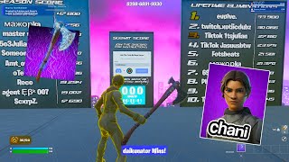 CHANI SKIN  LEVIATHAN AXE GAMEPLAY in Fortnite [upl. by Nakhsa372]