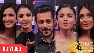 Zee Cine Awards 2017  Salman Khan Kareena Anushka Alia Bhatt Hrithik Disha Patani Tiger [upl. by Ellenaej]