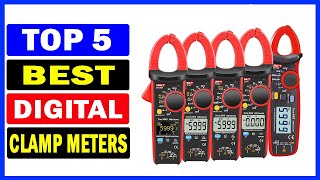 Top 5 Best Digital Clamp Meters Of 2024 [upl. by Ecikram]