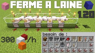 Ferme à Laine  Mouton automatique facile 1201192 Minecraft Java [upl. by Block]