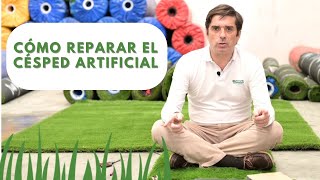 🍀​Cómo reparar el césped artificial [upl. by Raynold883]