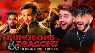 First Time Watching Dungeons amp Dragons Honour Among Thieves  Group Reaction [upl. by Cowie167]