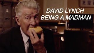 David Lynch being a madman for a relentless 8 minutes and 30 seconds  cosmavoid [upl. by Ecnarolf607]