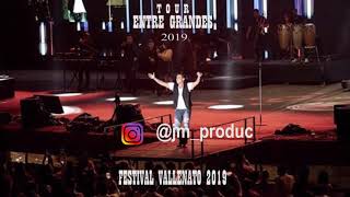 Romántico Silvestre Dangond amp Franco Argüelles Festival Vallenato 2019 TOUR ENTRE GRANDES [upl. by Iretak868]