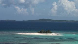 The former Cayo Palominito Puerto Rico  No Longer There After Hurricane Maria [upl. by Inavihs711]