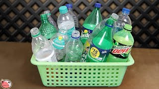 10 Plastic Bottle DIY Room Decor Idea 2019  DIY Projects [upl. by Anerak]