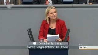 Kathrin SengerSchäfer DIE LINKE Familienpflegezeit hilft Betroffenen nicht [upl. by Gonzales]