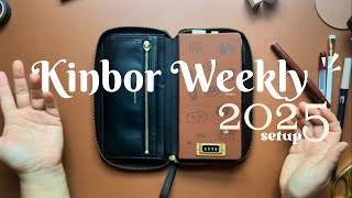 Kinbor Weekly 2025 Setup  Flip Through [upl. by Sackey692]