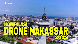 Drone Makassar 2023 jalanjalan dronevideo aerial [upl. by Iderf]