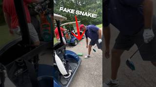 GOT HIM with the Fake Snake golf prank golf prank golfing [upl. by Sandy]