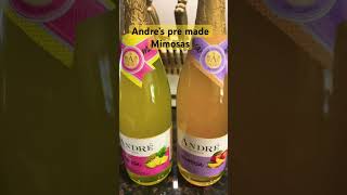 ANDRE’S MIMOSAS wine mimosa cocktail breakfast drink cheers champagne review [upl. by Claudette]