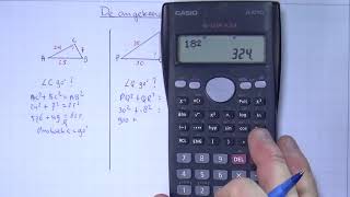 vwoklas212H56 De omgekeerde stelling van Pythagoras [upl. by Veats671]