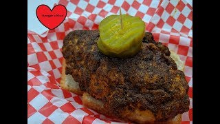 NASHVILLE HOT CHICKEN AIR FRYER HATTIE B COPYCAT [upl. by Shakti]