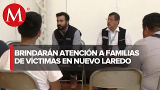 Personal de Segob se reúne con familias de jóvenes asesinados en Nuevo Laredo Tamaulipas [upl. by Assiral]