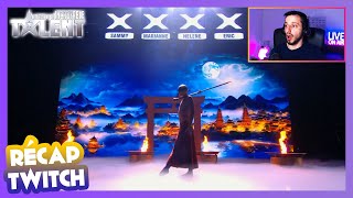 Un numéro UNIQUE AU MONDE 🤩 Une demifinale de haut niveau  LIVE Incroyable Talent  RÉCAP TWITCH [upl. by Aihsitan]