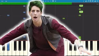 Disneys ZOMBIES  BAMM  Piano Tutorial [upl. by Yennek592]