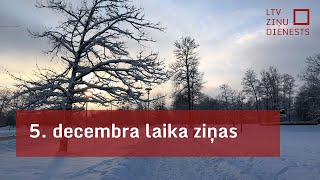 5 decembra laika ziņas [upl. by Dranel581]