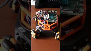 Path following omni wheel robot  3D printed holonomic robot [upl. by Arreit]