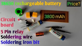 rechargeable battery and soldering bit  SloderingWire [upl. by Domel640]