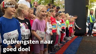 Maliebaanloop terug in Utrecht 1145 lopers aan de start  RTV Utrecht [upl. by Meggy669]