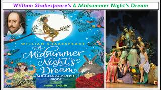 A midsummer Nights Dream shakespeare ugtrbenglish ugtrb literature successacademyerode [upl. by Nas]