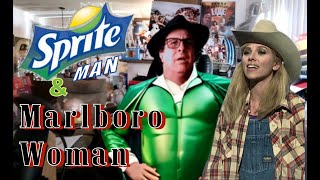 Perry Caravello is Sprite Man amp Scarlett Johannsen is His Marlboro Woman [upl. by Newell990]