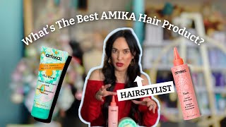 What Amika Product is Best for you  Hairstylist helps you choose the right hair mask  GIGIHAIR [upl. by Ahsemal107]