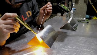 Welding Aluminum with Gas and a Torch [upl. by Vachill]