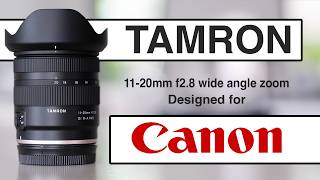 TAMRON 1120mm f2 8 wide angle lens for CANON RF  REVIEW AND TEST [upl. by Bruni]