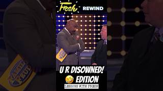 FAMILY FEUD FUN🤣 U R DISOWNED Edition FRESH REWIND👊 comedy fail funny teacher [upl. by Acemat679]