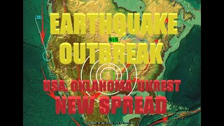 1132024  Oklahoma Earthquake Swarm  Oil  Gas drill points nearby  New seismic spread now [upl. by Tiphani]