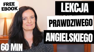 DARMOWA LEKCJA ANGIELSKIEGO  POZIOM ŚREDNIO ZAAWANSOWANY A2 B1 B2  na 100 zapamiętasz słówka [upl. by Grizel]