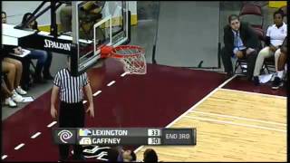 Top plays from the 3rd quarter of the LexingtonGaffney showdown for the 4A Boys State Championship [upl. by Treat810]