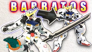 Gundam Barbatos HG Iron Blooded Orphans Review [upl. by Kathe]