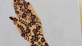 Mehndi Lagane ka sahi tarika mehndi design simple mehndi design [upl. by Davita422]