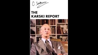 The Karski Report  2010 documentary film by Claude Lanzmann דוח קרסקי  קלוד לנצמן [upl. by Jerroll787]