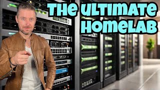 Building a HomeLab Server Rack Full Hardware Tour Servers Network Apps [upl. by Arakaj]