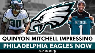 REPORT Quinyon Mitchell IMPRESSING Philadelphia Eagles Coaches amp Players  Eagles News [upl. by Sousa]