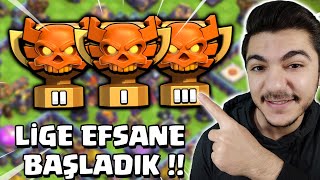 ŞAMPİYON LİGE EFSANE BAŞLADIK  Klan Savaşı Ligleri   Clash Of Clans [upl. by Rector]