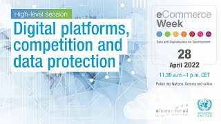 eWeek 2022  Digital Platforms Competition and Data Protection [upl. by Gladdie]