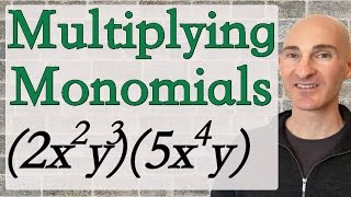 Multiplying Monomials [upl. by Brana]