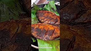 IKAN BAKAR DAUN PISANG TANPA MINYAK‼️ [upl. by Esinert]