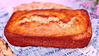 Easy Banana Bread Recipe [upl. by Audry302]