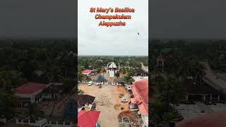 StMary’s Basilica Champakulam  Kuttanad  Alappuzha  4K Video  TouristChannell [upl. by Nobile477]