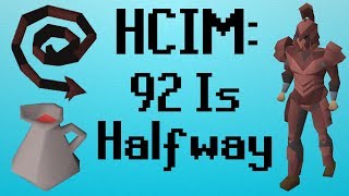 OSRS HCIM 132 92 Is Halfway 19642277 [upl. by Giraldo]